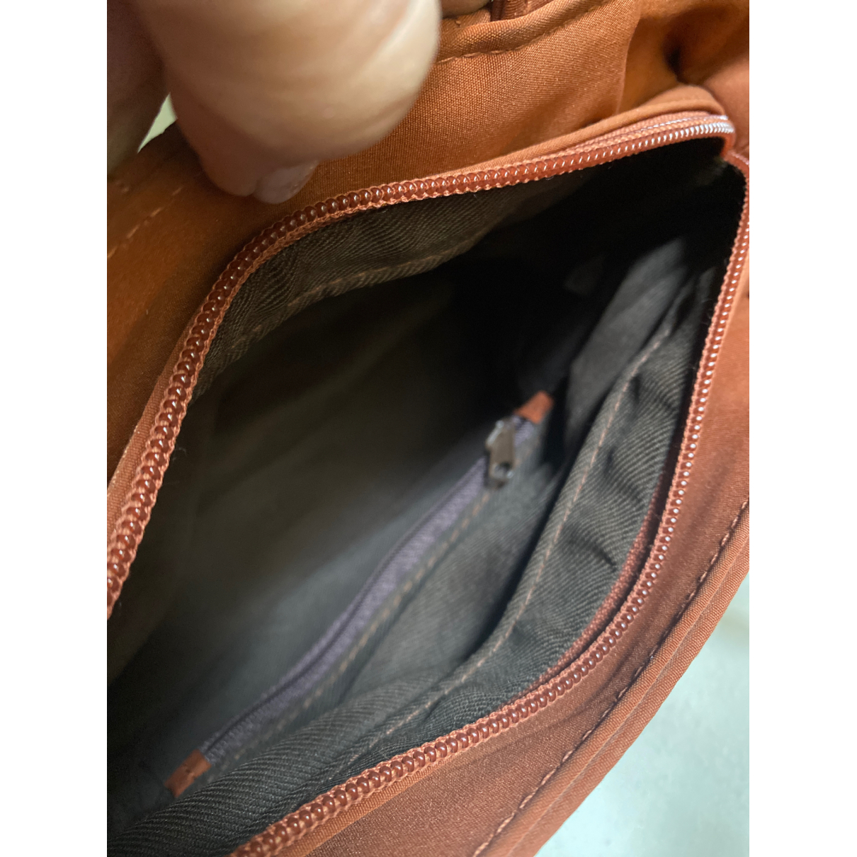 Crossbody bag DAVID JONES Brown in 